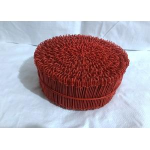 1.2mm 5 Inch Pvc Plastic Thread Binding Wires 1000 Pieces Per Roll