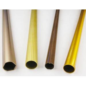 Round Aluminum Extruded Tubing Extruded Aluminium Profiles With CNC Machining