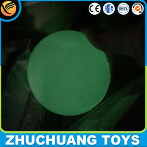 pvc inflatable glow in the dark plastic football