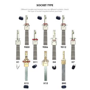China K3 52W 5200lm 6000K 880/9005/9006/9012/H1/H4/H47/H11/H13 LEDヘッドライト wholesale