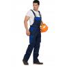 China Professional Sewing Bib Work Pants / Twil Fabric Mens Bib Overall Dungarees wholesale