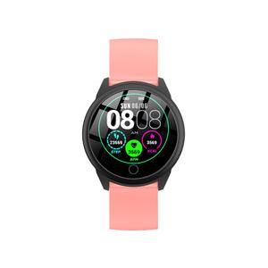TPU Slider Round Shape Smartwatch H10 Body Temperature Rapid Test Men Men'S Watches