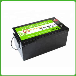 China Lithium ion Batteries 12V 150Ah Lifepo4 Rechargeable Solar Storage Battery Pack supplier