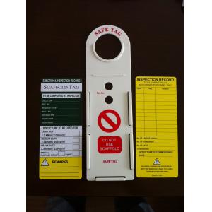 China Scaffolding Safe Tag / Scaffolding Safety Products / Safety Tag wholesale