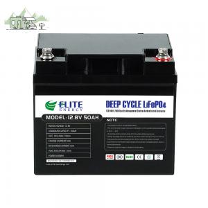 China 12V 50Ah Lithium Ion Battery Pack New Energy Solar liFePO4 with BMS supplier
