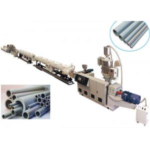 Drainage PE Pipe Extrusion Line / Hdpe Pipe Extrusion Machine Low Energy Consumption
