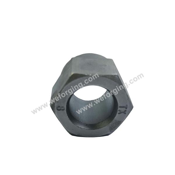 Imperial Hex Nuts And Bolts Screw Customization Extrusion Locknut Brass Forged Components Cold And Hot Forging