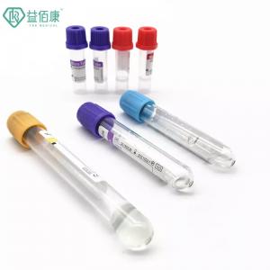 Plastic Vacuum Tube Sterile Essential for Efficient Blood Collection