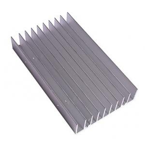 China Chromaking Heat Sink Aluminum Extrusion Profiles With 6063-T5 Alloy supplier