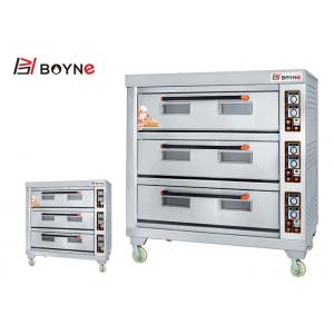 China Gas Layer Oven Thermal Conductivity Baking Equipment For Bakery Shop Hotel Bar supplier