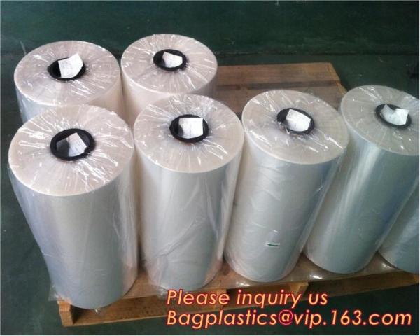 Printed POF crosslink shrink film shrink wrap film,Central Fold POF Shrink Wrap