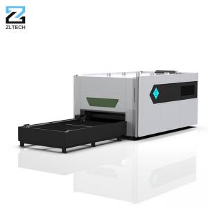 1000w 2000w 3000w 4000w Fiber Laser Sheet Cutting Machine With Exchange Table And Protection Cover