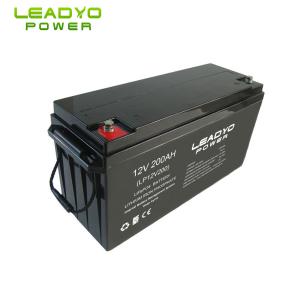 China Screwable Lithium Ion Phosphate Battery , ABS Case Deep Cycle Marine Battery supplier