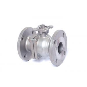 China JIS 10K SCS14 Stainless Steel Ball Valve , Full Port Control Valve DN50 supplier