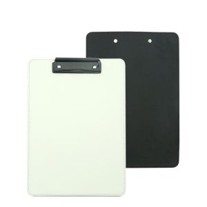 China 昇華フォルダ ファイル クリップボード ブランク カスタムロゴ A4 A5 PUレザー 昇華クリップボード wholesale