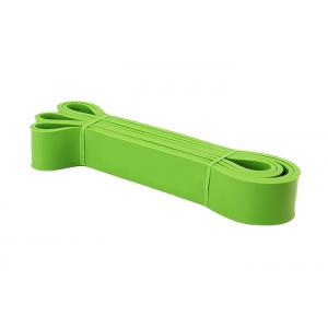 Customized Fitness Exercise Equipment , Green Latex Pull Up Assist Band