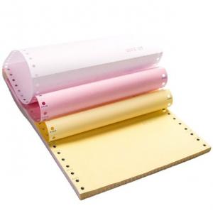 China Ream Package Double Side Coated Carbonless Paper for White Pink Yellow Blue and Green supplier