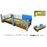 China 73M2 Small Size Indoor Trampoline Park with Basketball Game/ Chinese Trampoline with Foam Pit wholesale