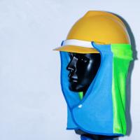 China Plastic Hard Hat Shade Accessories OEM safety helmet sun shade on sale