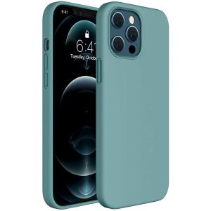 Premium Liquid Silicone Case for iPhone 12,3 Layer Shockproof Case with Full Body Protection
