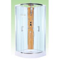 China Custom Quadrant Sliding Door Shower Cubicles , Curved Shower Glass Enclosure on sale
