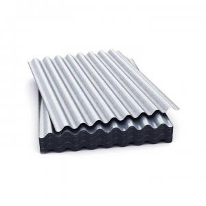 China Z30-Z275 Corrugated Metal Panels 0.105-0.8mm 508/610mm Roofing Sheets Blue Green Golden Yellow supplier