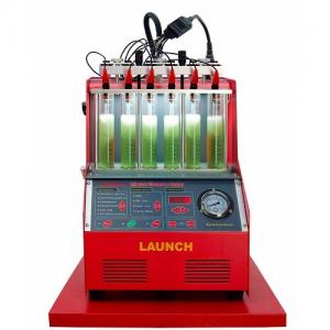 China 6 Cylinders Fuel Injector Cleaner Machine , High Efficiency Launch CNC602A Tester supplier