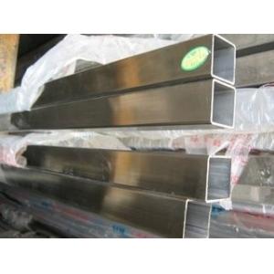 Welded Stainless Steel Square Pipe For Staircase Railings / Shutters /  Railings