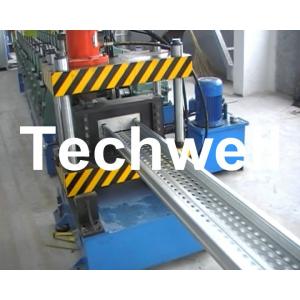 China 16 Steps Forming Station Cable Tray Profile / Cable Ladder Roll Forming Machine supplier