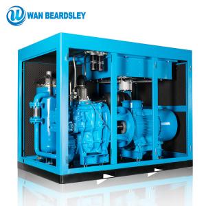 China High Pressure Two Stage Screw Compressor With Direct Driven 1800x1000x1370mm supplier