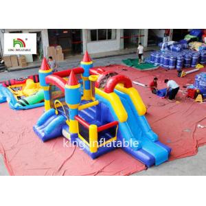 Outdoor Inflatable Bounce Castle PVC Tarpaulin School Activity UL CE Certification