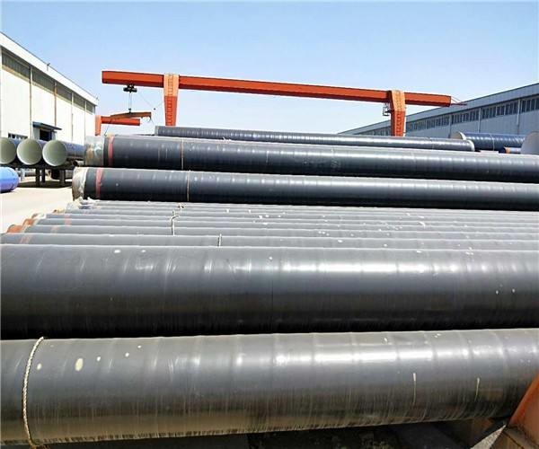 China S235 EN10025 SSAW welded pile pipes with anti-rust coating wholesale