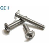 China Button Flanged Socket Head Cap Screw Stainless Steel 304 316 ISO 7380-2 on sale