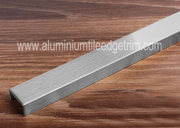 Brushed Stainless Steel Tile Trim, Brushed Stainless Steel Tile Edge Trim