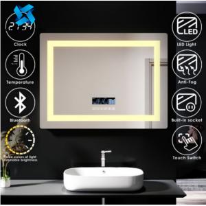 China Heated Illuminated LED Bathroom Mirror With Bluetooth  600*800 700*900 750*1000 supplier