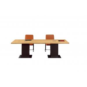 High Durability Melamine Conference Table Water Resistance Knock Down Structure