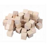 China Art Toy Handmade DIY Hardwood Wooden Activity Cube For Crafts Puzzles Making on sale