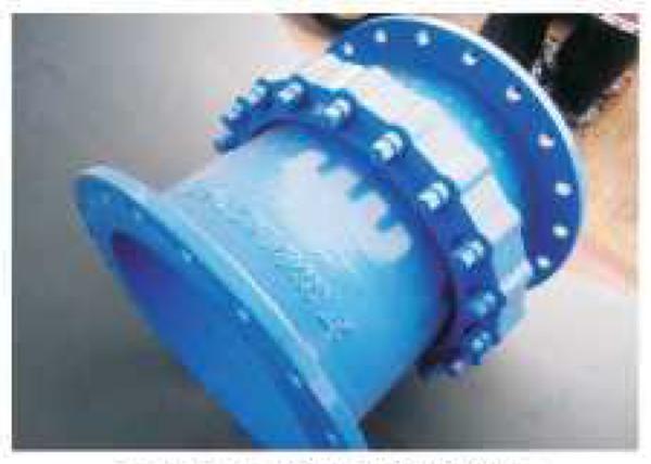Ductile iron fittings Self-restrained joint from DN80 to DN1600 according to ISO2531