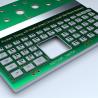China PCB Membrane Switch with Pocket Design and Inserts ≤100mA wholesale