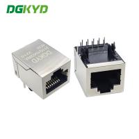 China 90 Degrees 1 Port Ethernet Jack RJ45 Single Port Connectors For Ethernet Cable RJ45 Modular Jack on sale