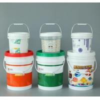 China 1-25L Capacity Round Plastic Fertilizer Bucket With Lid on sale