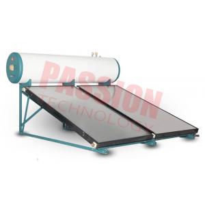 China 300 L High Efficient Sun Solar Water Heater With Two Collector Galvanized Steel Bracket supplier