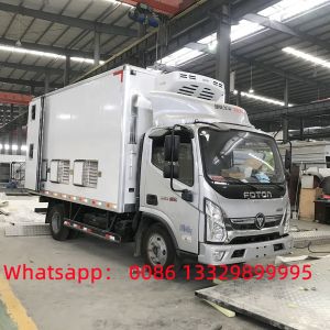 China FOTON AUMARK 4*2 LHD livestock poultry babychicks transported truck for 25000 day old chicks, poultry day old chicks car supplier