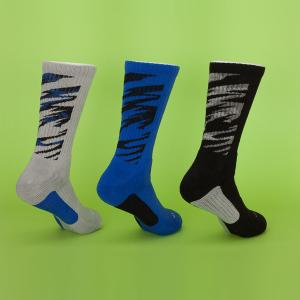 China Blue / Grey Cotton Mens Below Ankle Socks , Breathable Summer Nylon Ankle Socks supplier