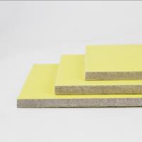 China Customized Durable Fiberglass Gypsum Board 9mm Thick Tapered Edge on sale