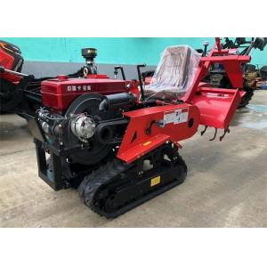 25Hp Mini Paddy Crawler Construction Equipment Power Tiller Walking Tractor With Diesel Engine