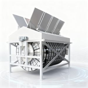 工業フィルタリングシステム 液体フィルタリングと固体分離プロセスのための回転ディスクフィルター