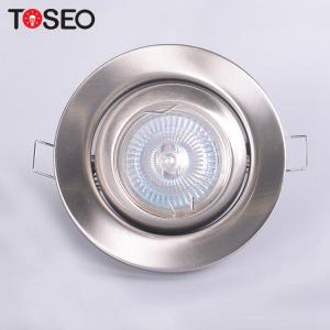 Round Adjustable Recessed Downlights Fitting For Gu10 Light Bulb
