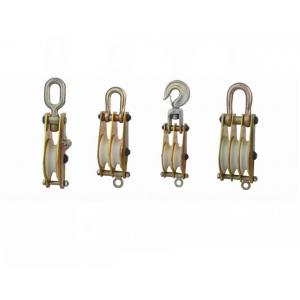 Aluminum Alloy Plated With Nylon Sheave Hoist Pulley Block and Tackle