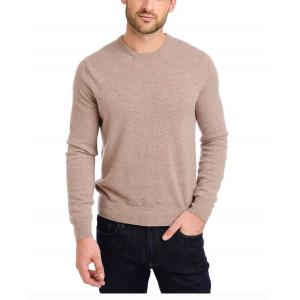 China Pullover Type Knit Cashmere Sweater , Cable Knit Cashmere Sweater Mens supplier